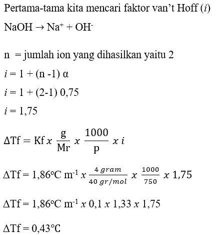 Contoh Soal Sifat Koligatif Larutan 33 Contoh Soal Sifat Koligatif Riset