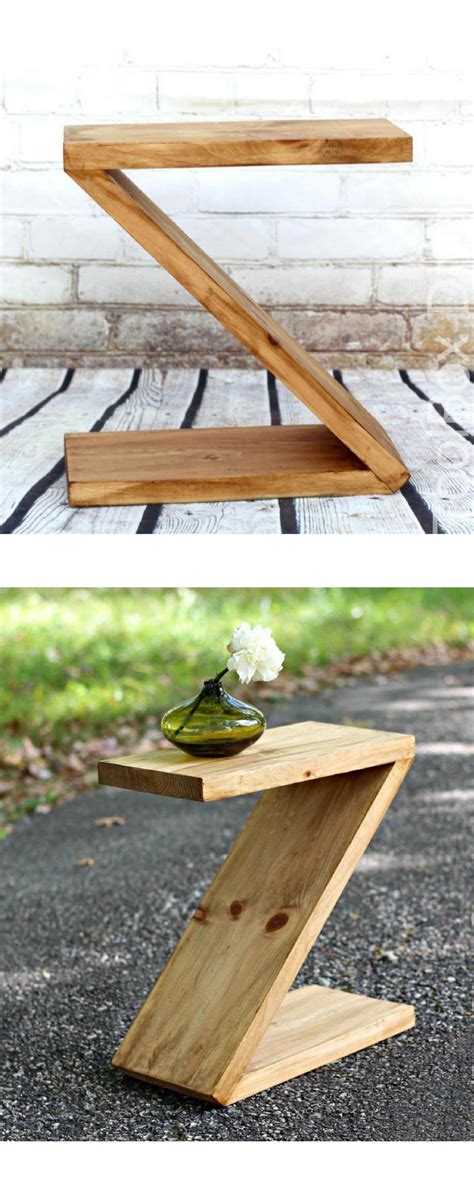 Check spelling or type a new query. DIY Modern "Z" Side Table | Woodworking projects, Easy ...