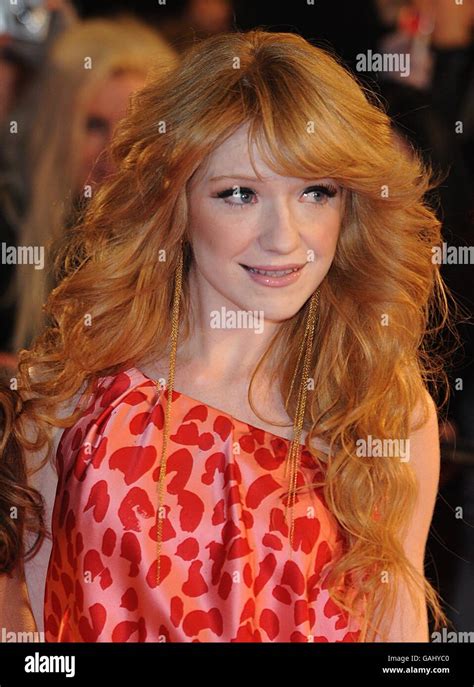 Nicola Roberts Arrives Brit Awards Hi Res Stock Photography And Images