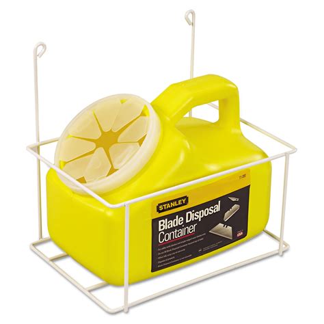 Stanley Tools Blade Disposal Container With Wire Rack 11 081 Walmart