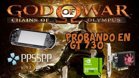 God Of War Chains Of Olympus Para Pc Ppsspp 193 1080p Gt 730
