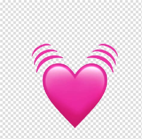 Heart Iphone 4 Emoji Ios 11 Heart Transparent Background Png Clipart