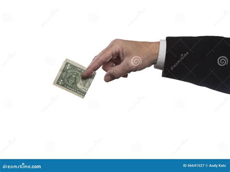Pinching a dollar bill stock image. Image of failure - 46641527