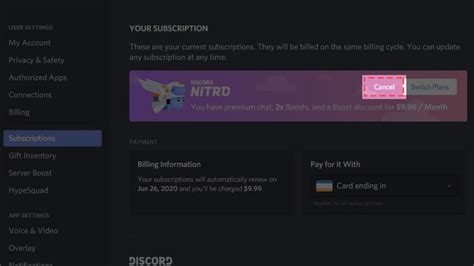 How To Cancel Discord Nitro Desktop And Mobile
