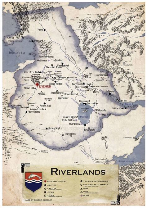Westeros Riverlands By 86botond On Deviantart Game Of Thrones Art