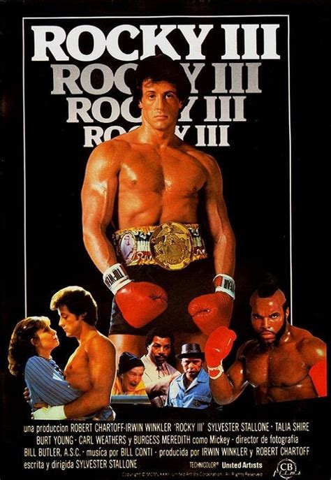 Rocky Iii 1982 Posters — The Movie Database Tmdb