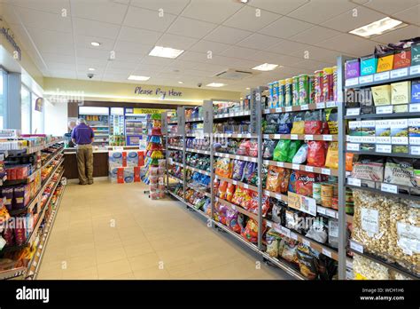 Convenience Store Interior Stock Photo Alamy