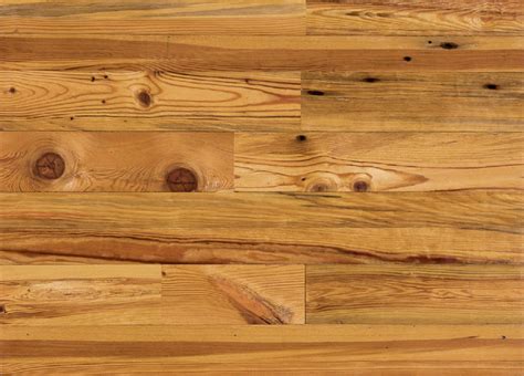Antique Reclaimed Heart Pine Wide Plank Solid Wood Flooring Cottage Grade