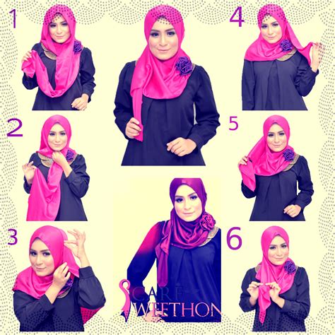 Ada banyak gaya untuk tampil lebih stylish dengan scarf, qnov akan berbagi. Tutorial Cara Memakai Jilbab, Mudah, Cantik dan Modern ...