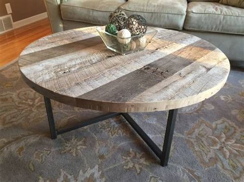 Get more photo about home decor related with by looking at photos gallery at the bottom of this page. Buy Hand Crafted Round Reclaimed Wood Table With Metal ...