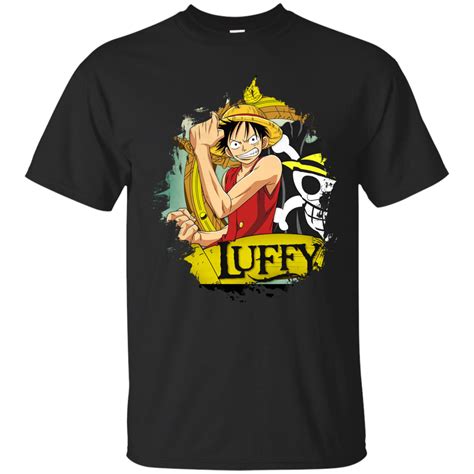 One Piece Anime Monkey D Luffy Anime Cotton T Shirt Rageal