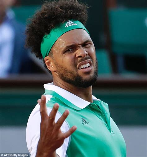 Mother, evelyne, is a teacher; Jo-Wilfried Tsonga on the brink of French Open exit ...