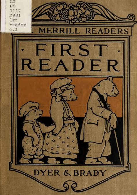 The Merrill Readers First Reader Book Free Printable Papercraft Templates