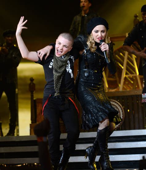 Madonna And Rocco Singer Dunks Son On Ellen Video Huffpost