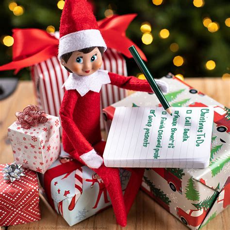 Elf On The Shelf Scout Elf And Christmas Tradition Box Set Santas