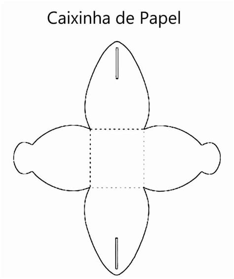 Moldes Fáceis Para Caixinhas De Papel Blog Ana Giovanna