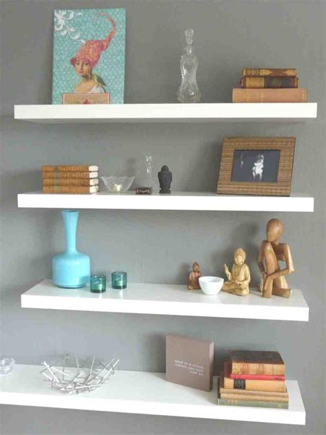 One of the biggest mistakes that people make when decorating tall walls is install shelving. Floating Wall Shelves Decorating Ideas - Decor Ideas