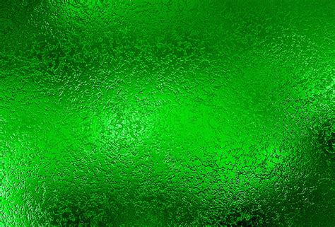 Green Silver Background Metal Foil Decorative Texture Stock Photo