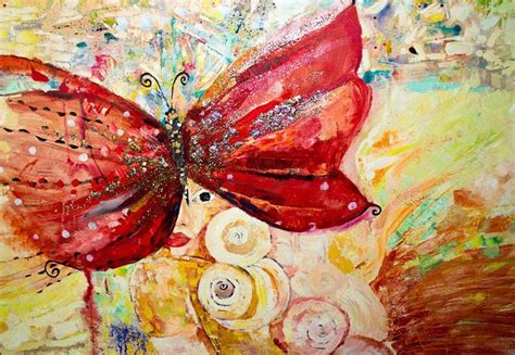 The Butterfly Woman Painting Art Art Painting Art Painting
