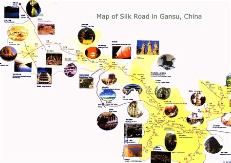 English Maps Of Zhangye Zhangye Danxia Map Gansu Silk Road Maps My Xxx Hot Girl