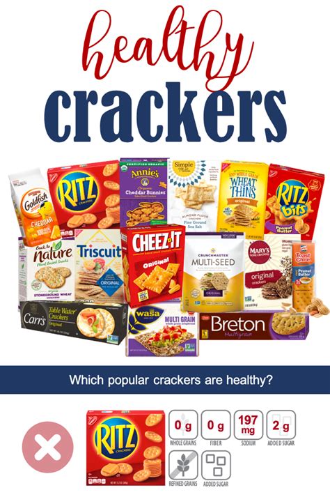 Which Popular Crackers And Snacks Are Healthy Healthy Crackers