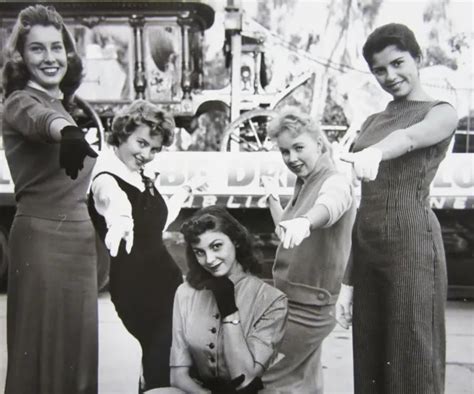 Vintage Fashion Models Posing Photo Mid Century Modern Los Angeles Fair
