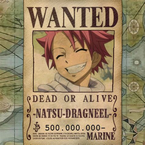 Anime Wanted Posters