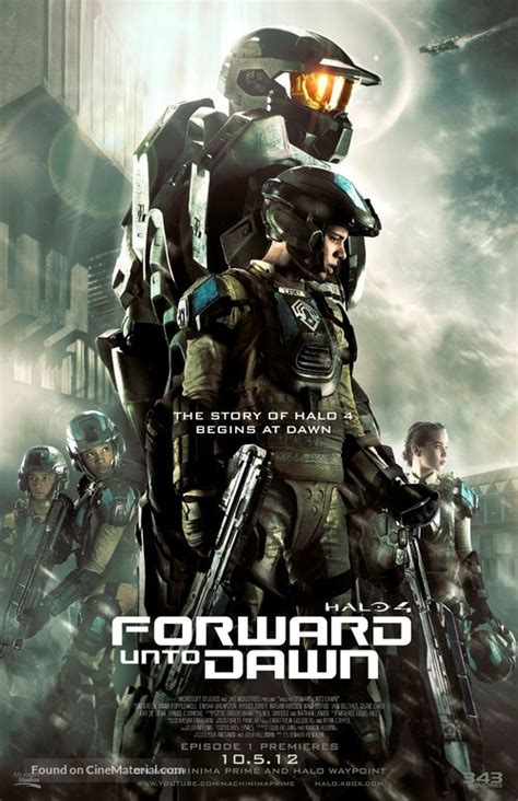 Halo 4 Forward Unto Dawn 2012 Movie Poster