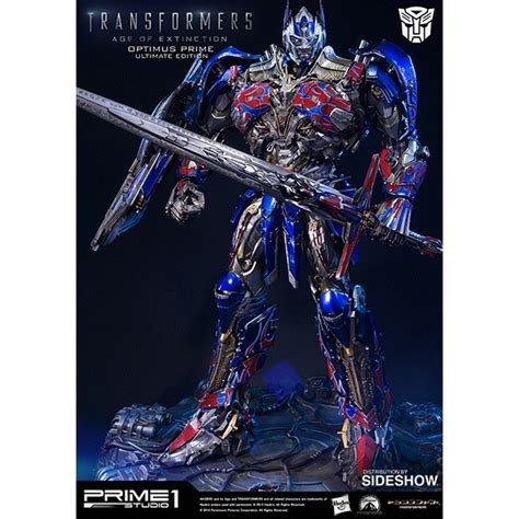 Age of extinction, movies, transformers. Transformers Age of Extinction Statue Optimus Prime ...