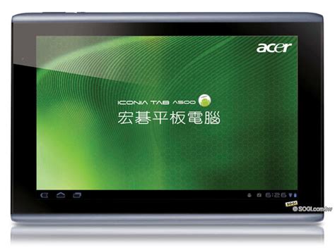 Acer iconia tab a500 is a 10.1 android running tablet. Acer ICONIA Tab A500 Wi-Fi平板電腦介紹 - SOGI 手機王