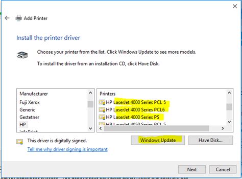 Drivers update tool checks your computer for old drivers and update it. Windows 10 Printer Driver for HP Laserjet 4000 TN - HP ...