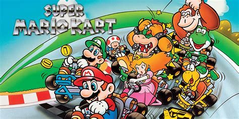 Super Mario Kart Super Nintendo Игры Nintendo