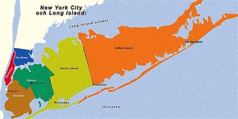 Long Island Map Counties Cities And Towns Map