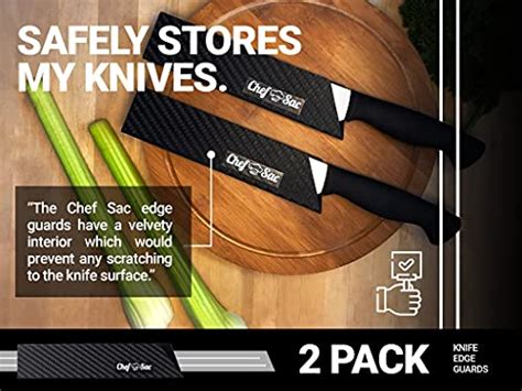 Chef Sac Knife Edge Guards Universal Knife Cover And Professional Knife Protector Durable Bpa
