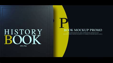 Free to download and easy to personalize. Book Promo Mockup Kit After Effects Templates - YouTube