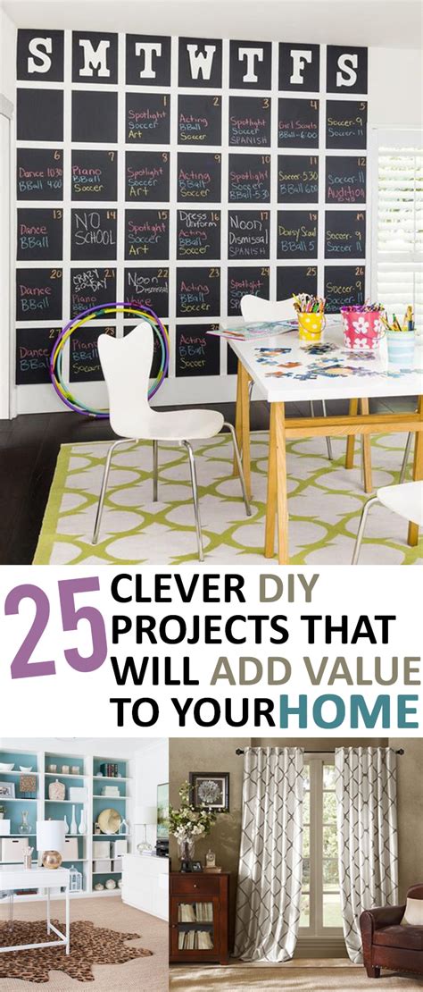 25 Clever Diy Projects That Will Add Value To Your Home