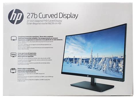 Hp 27b 27 Inch Fhd Curved Computer Monitor Golden Pawn