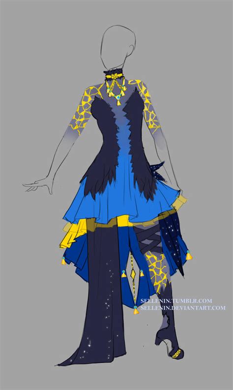 Outfit Adopt 35 Closed By Sellenin On Deviantart