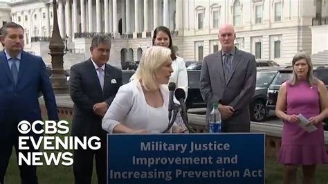 New Bill Aims To Reform Military Sex Assault Prosecutions Youtube