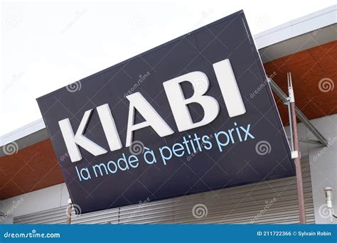 Kiabi Shop Brand Logo And Text Sign Front Of Store Entrance Clothing