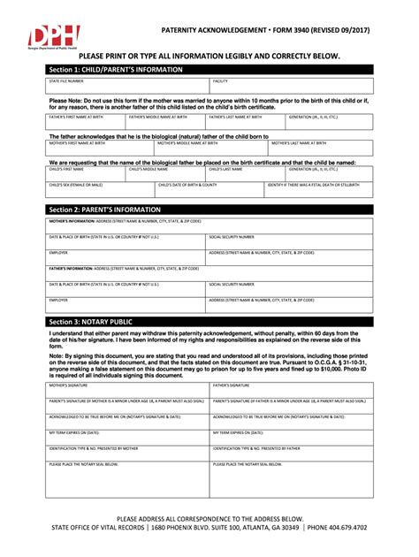 Ga Form 3940 2017 2021 Fill And Sign Printable Template Online Us