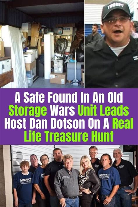 A Safe Found In An Old Storage Wars Unit Leads Host Dan Dotson On A