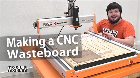 How To Make Cnc Clampdown Wasteboard Toolstoday Youtube