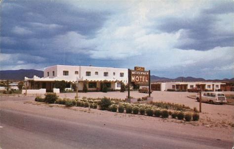 Westerner Motel Albuquerque Nm Postcard