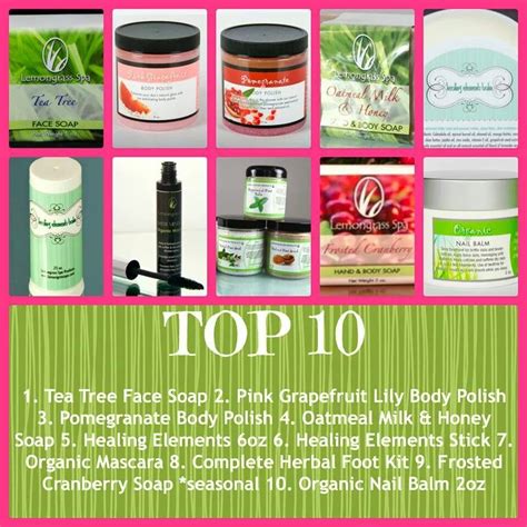 Top 10 Lemongrass Spa Lemon Grass Natural Spa Products