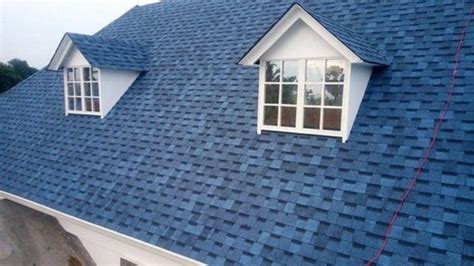 Flat Tile Color Coated Blue Asphalt Roofing Shingles At Rs 100sq Ft In