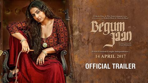 begum jaan official trailer out vidya balan gauhar khan pallavi sharda youtube