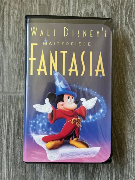 Walt Disneys Masterpiece Fantasia Vhs Tape Picclick Uk My XXX Hot Girl