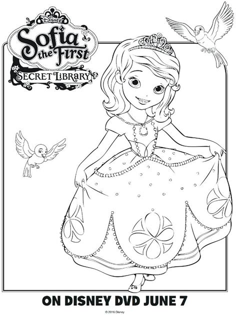 Sofia The First Mermaid Coloring Pages At Free