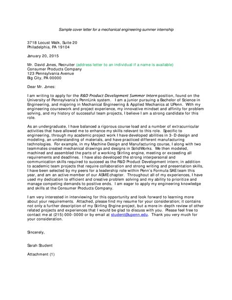 May 25, 2021 · cover letter for an internship: Cover Letter For Engineering Internship | Templates at ...